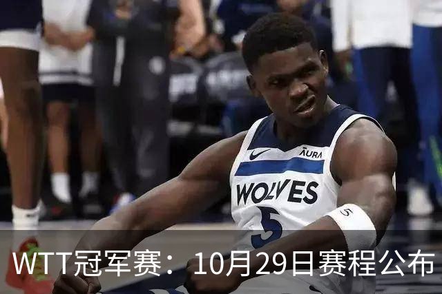 WTT冠军赛：10月29日赛程公布！国乒对决世界冠军，两大主力内战